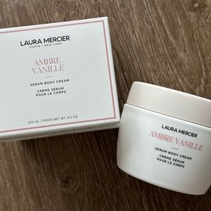 Laura Mercier Serum Body Cream | 6.5 oz / 200 mL Ambre Vanille | NEW IN BOX